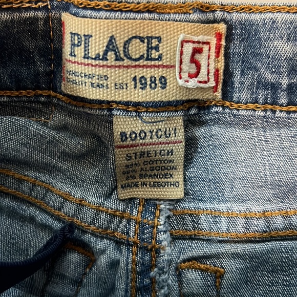 Girls Size 5 Place Bootcut Jeans - Picture 4 of 6